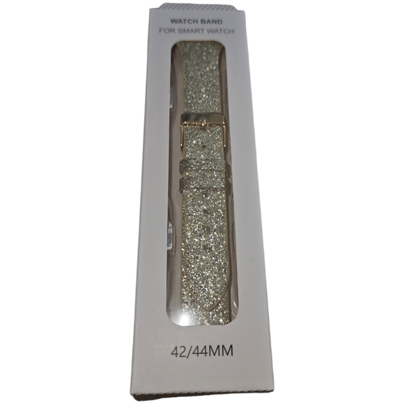 Watch Band Other - NWT Gold Sparkly Watch Band For Smart Watch